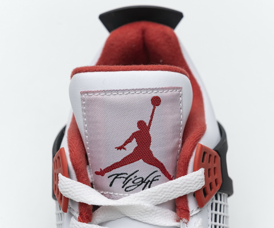 Nike Air Jordan 4 Retro Fire Red 308497 110 10 - www.kickbulk.cc