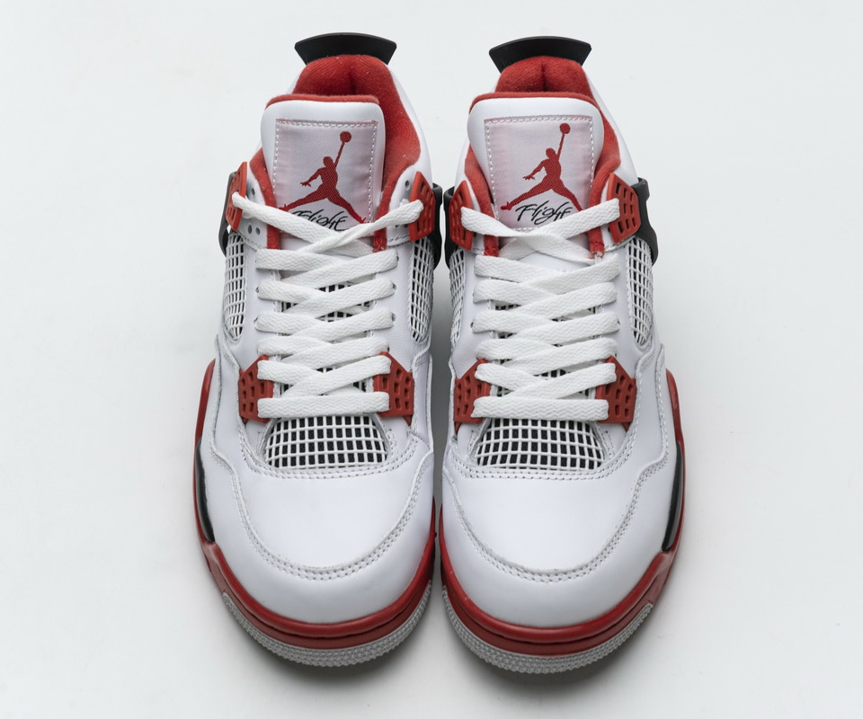 Nike Air Jordan 4 Retro Fire Red 308497 110 2 - www.kickbulk.cc
