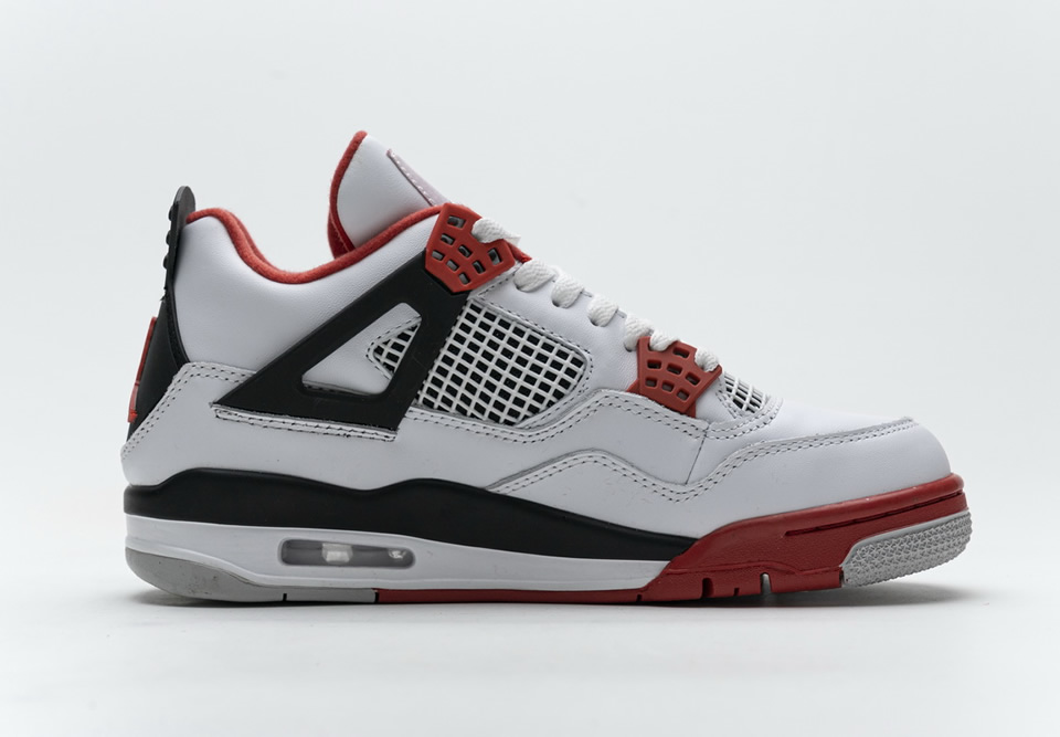 Nike Air Jordan 4 Retro Fire Red 308497 110 4 - www.kickbulk.cc