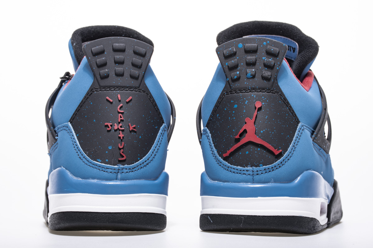 Nike Travis Scott Cactus Jack X Air Jordan 4 Houston Oilers 308497 406 5 - www.kickbulk.cc