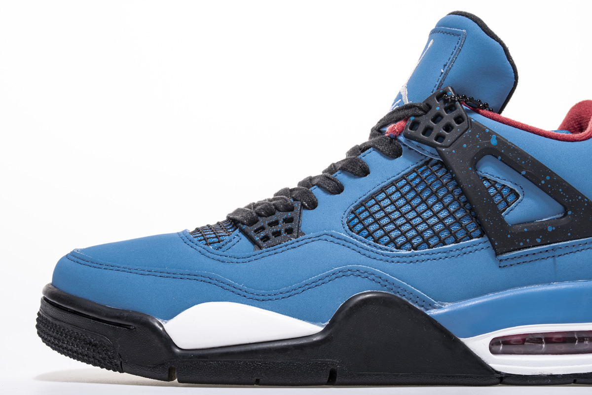 Nike Travis Scott Cactus Jack X Air Jordan 4 Houston Oilers 308497 406 8 - www.kickbulk.cc