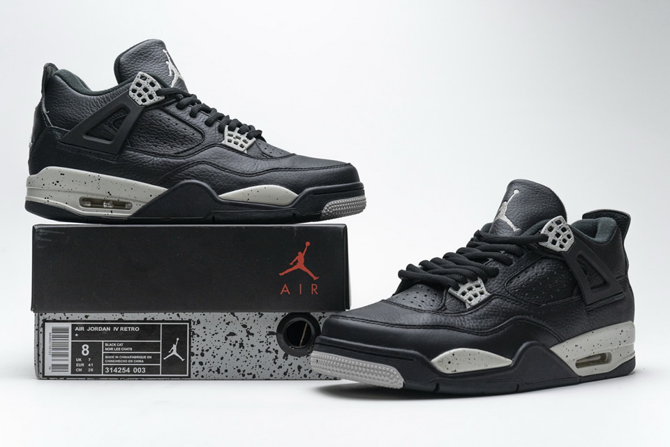 Nike Air Jordan 4 Retro Oreo 314254 003 7 - www.kickbulk.cc