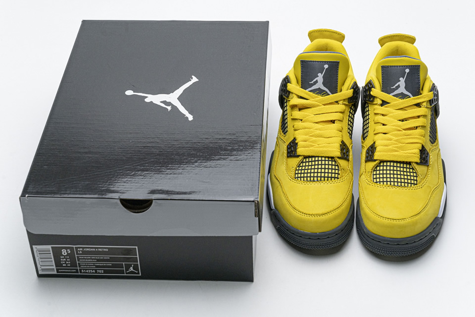 Nike Air Jordan 4 Retro Ls Lightning 314254 702 4 - www.kickbulk.cc