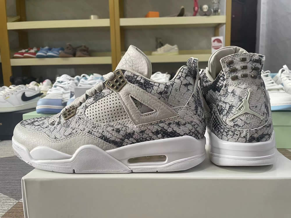 Air Jordan 4 Retro Premium Snakeskin 819139 030 5 - www.kickbulk.cc