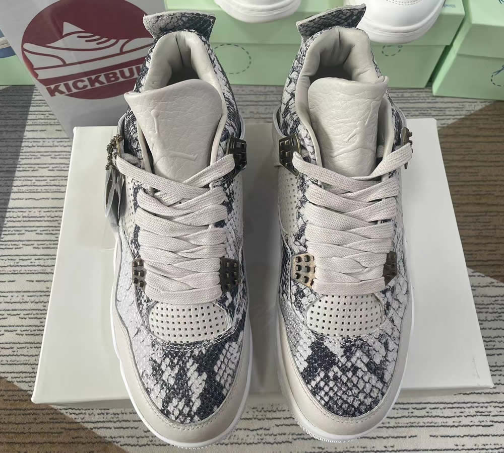 Air Jordan 4 Retro Premium Snakeskin 819139 030 6 - www.kickbulk.cc