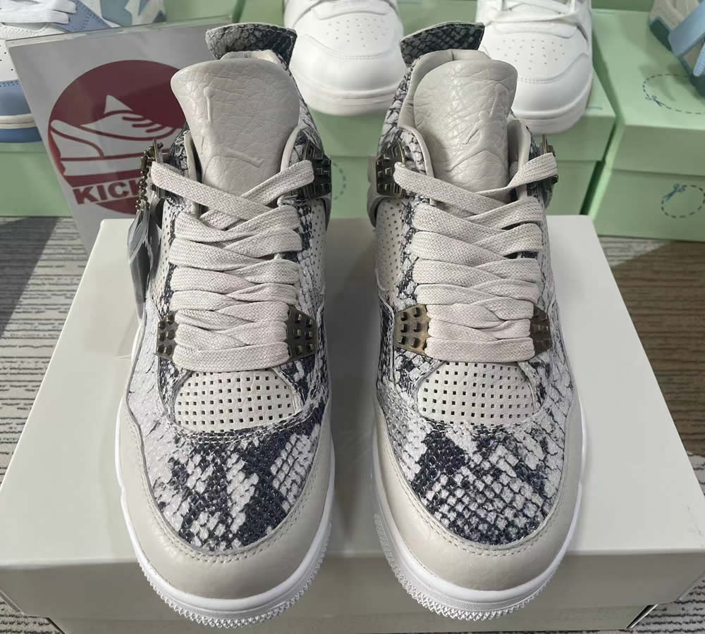 Air Jordan 4 Retro Premium Snakeskin 819139 030 7 - www.kickbulk.cc