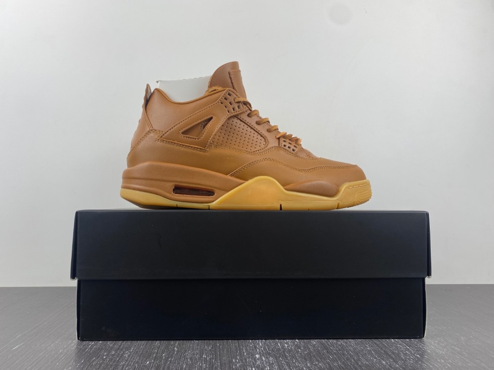 Air Jordan 4 Premium Wheat 819139 205 14 - www.kickbulk.cc