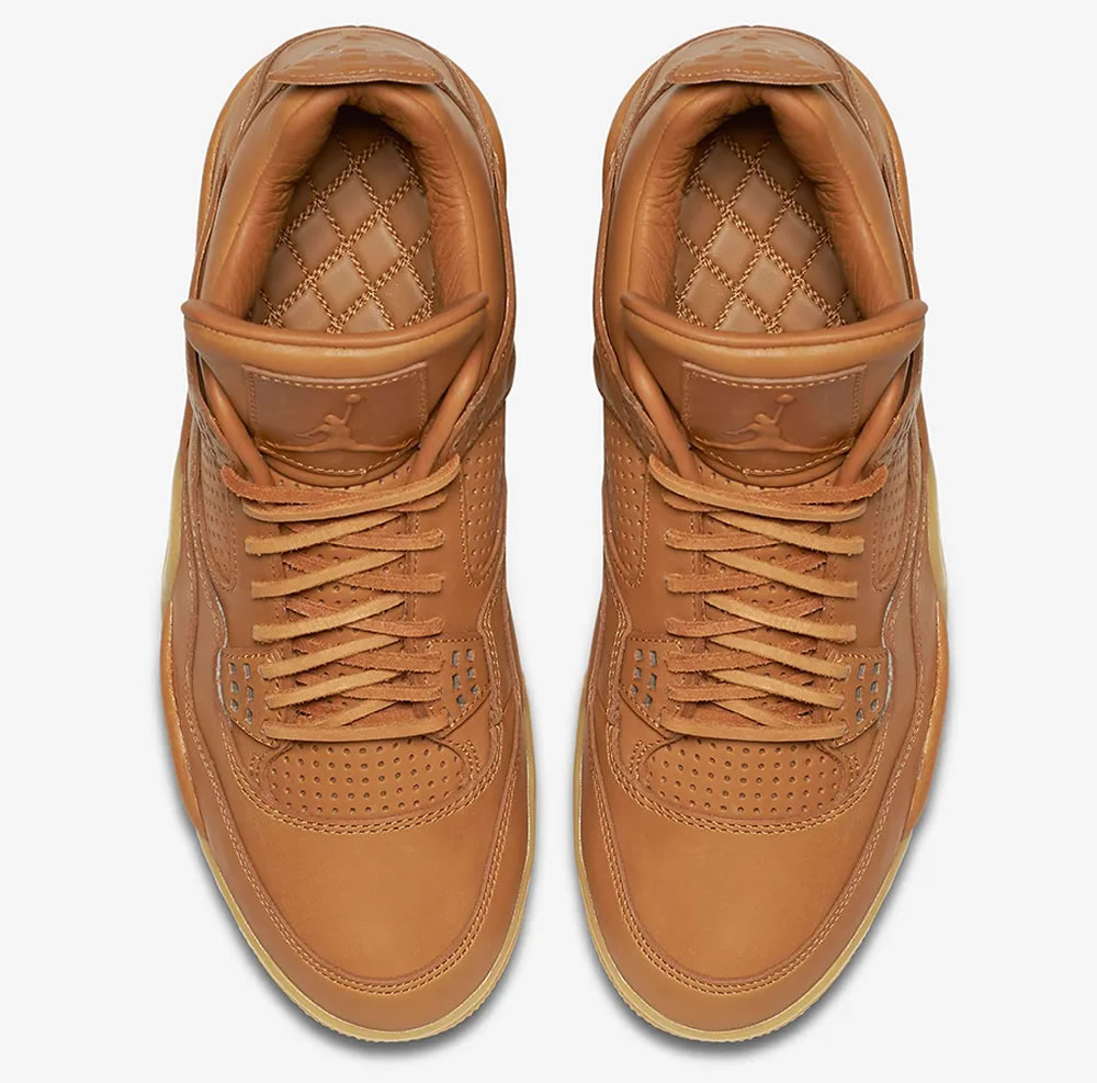 Air Jordan 4 Premium Wheat 819139 205 2 - www.kickbulk.cc