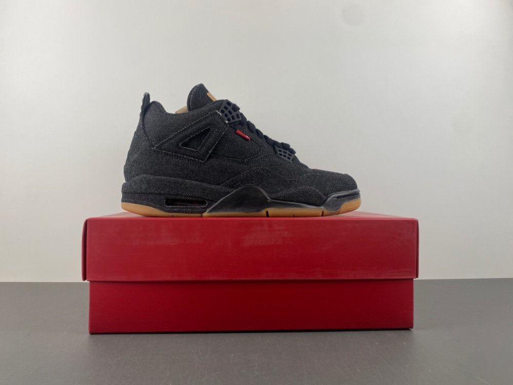 Air Jordan 4 Retro Levis Black Jeans A02571 001 14 - www.kickbulk.cc