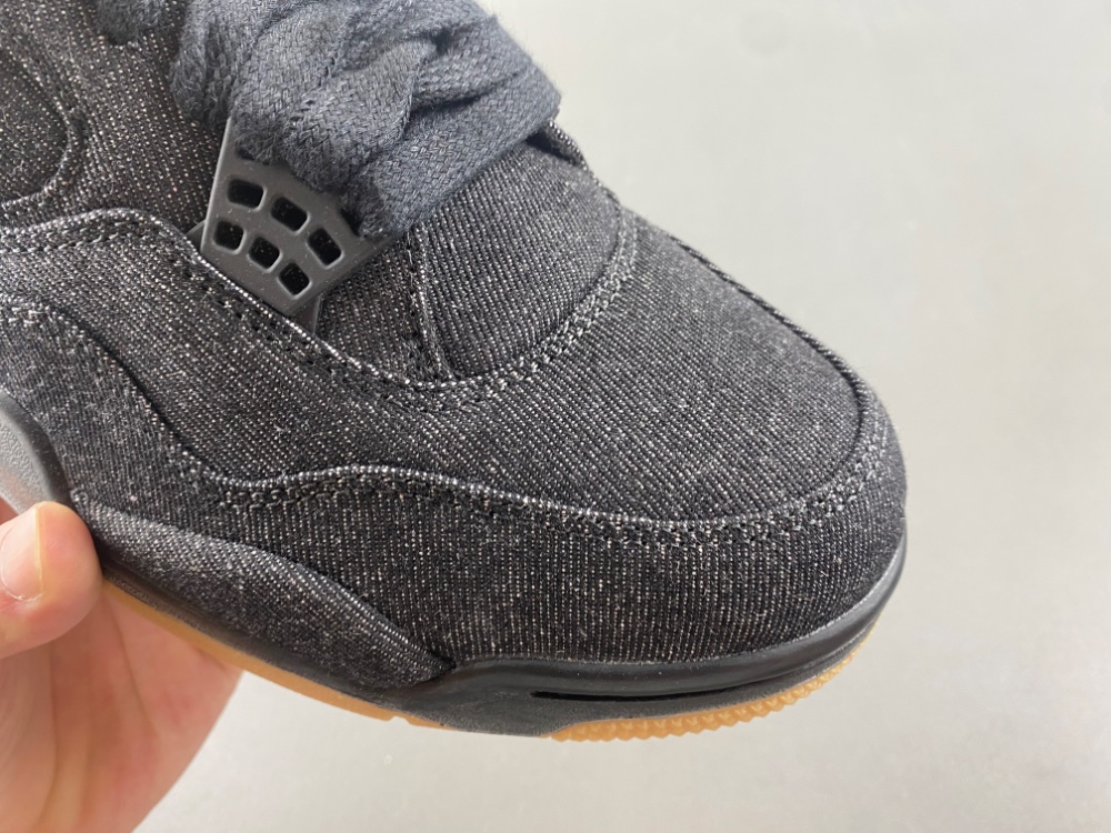 Air Jordan 4 Retro Levis Black Jeans A02571 001 17 - www.kickbulk.cc