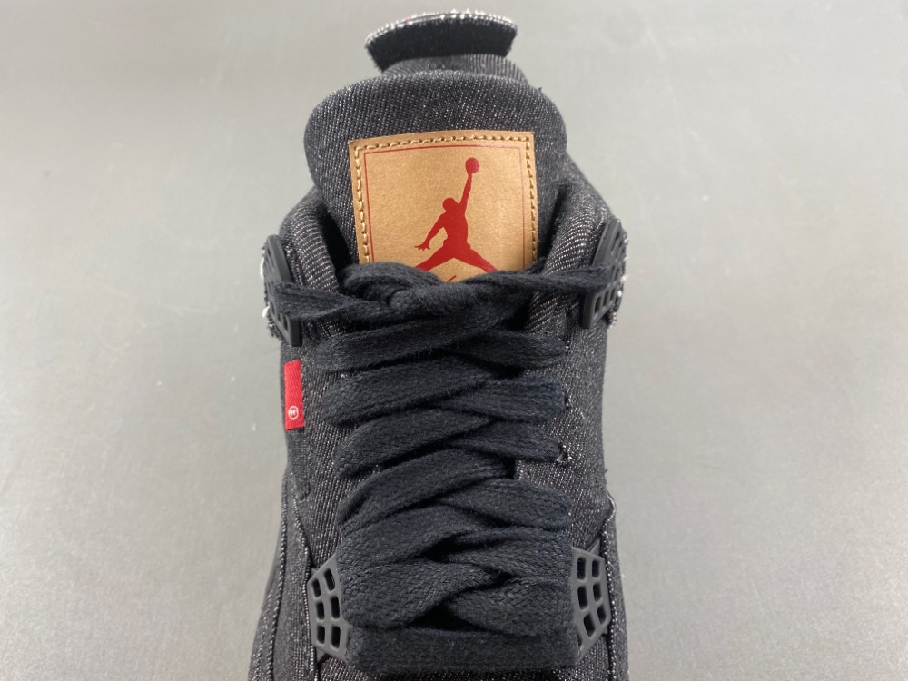 Air Jordan 4 Retro Levis Black Jeans A02571 001 18 - www.kickbulk.cc
