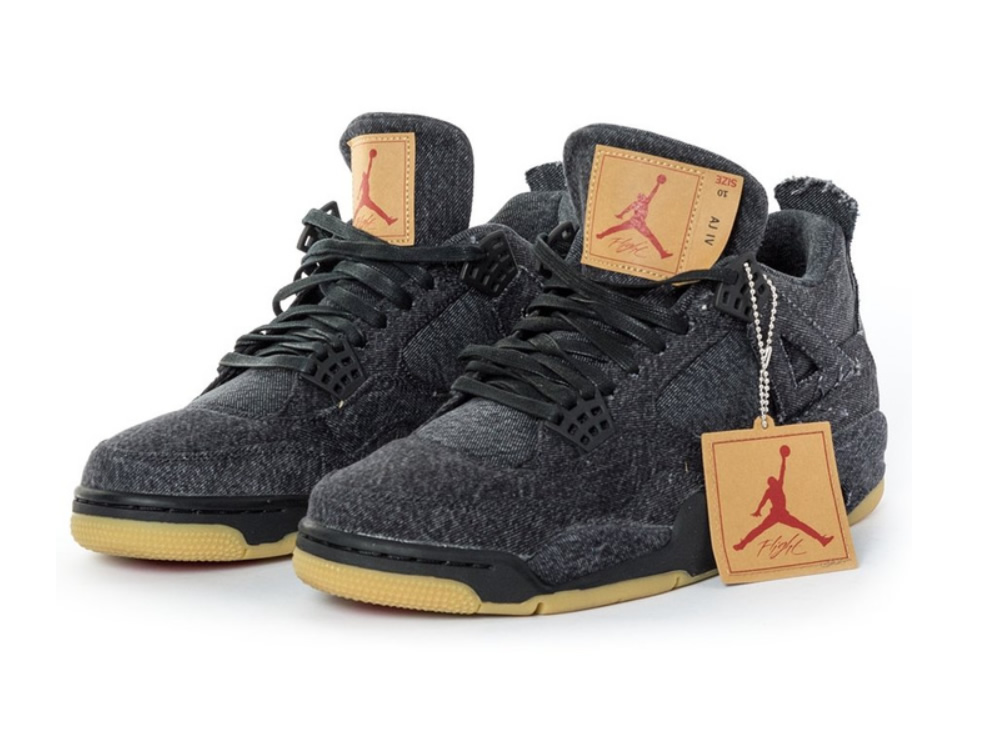 Air Jordan 4 Retro Levis Black Jeans A02571 001 2 - www.kickbulk.cc