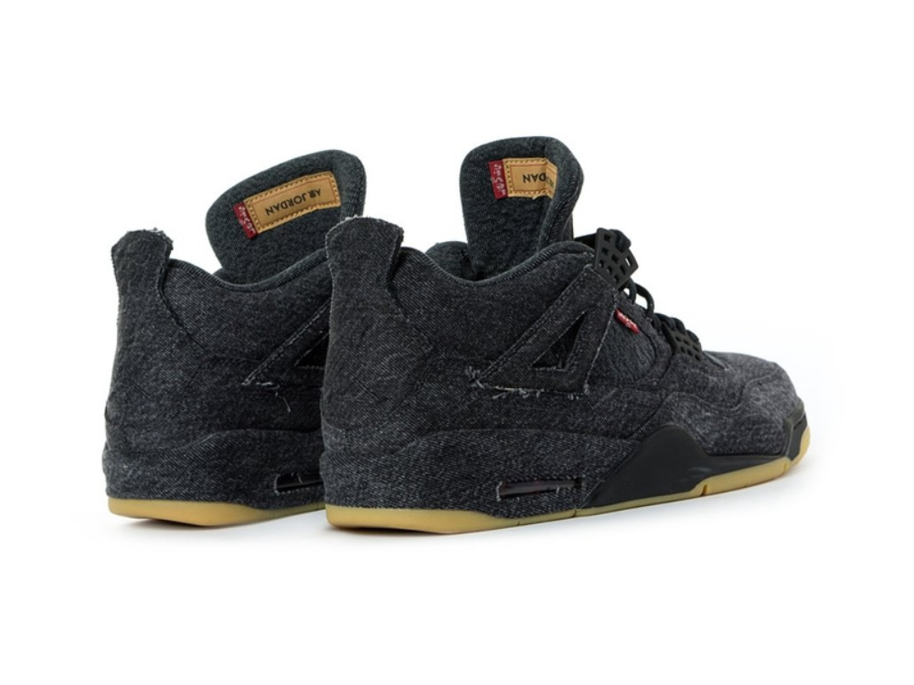 Air Jordan 4 Retro Levis Black Jeans A02571 001 4 - www.kickbulk.cc