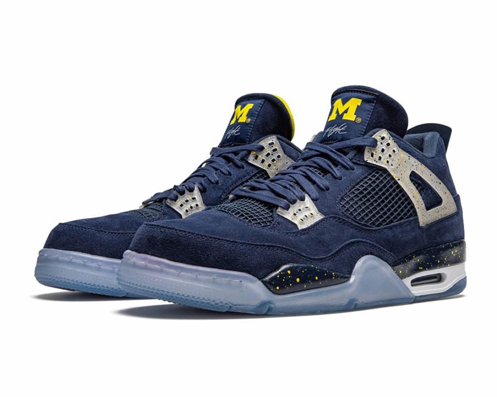 Air Jordan 4 Retro Michigan Wolverines Pe Aj4 1036660 2 - www.kickbulk.cc