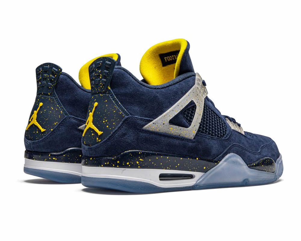 Air Jordan 4 Retro Michigan Wolverines Pe Aj4 1036660 3 - www.kickbulk.cc