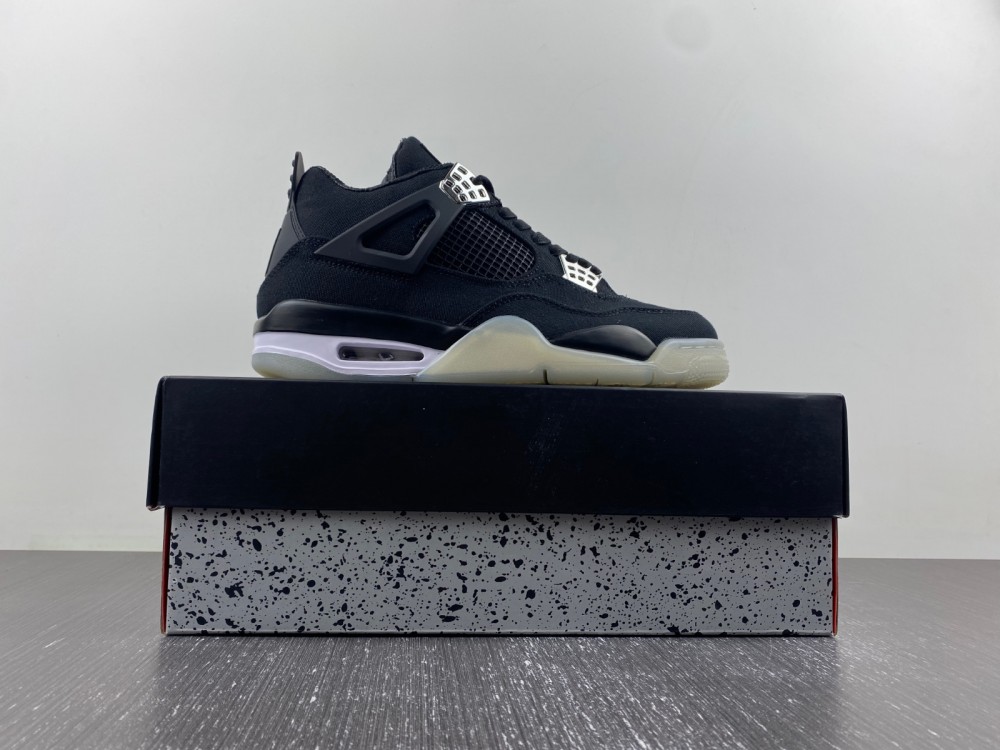 Eminem Carhartt Air Jordan 4 Retro Black Chrome Aj4 582314 11 - www.kickbulk.cc