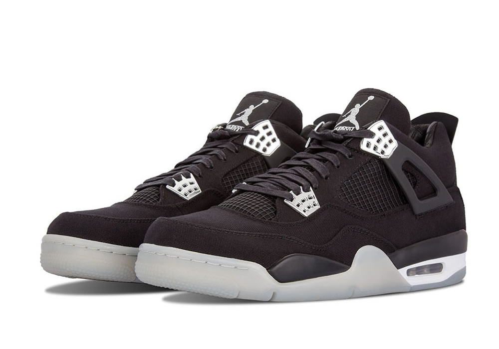 Eminem Carhartt Air Jordan 4 Retro Black Chrome Aj4 582314 2 - www.kickbulk.cc