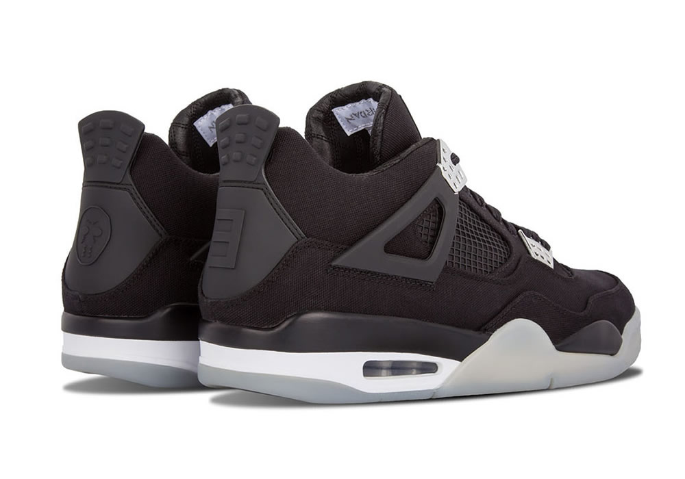 Eminem Carhartt Air Jordan 4 Retro Black Chrome Aj4 582314 3 - www.kickbulk.cc