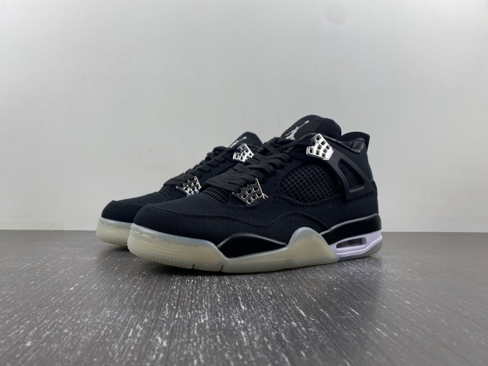 Eminem Carhartt Air Jordan 4 Retro Black Chrome Aj4 582314 6 - www.kickbulk.cc