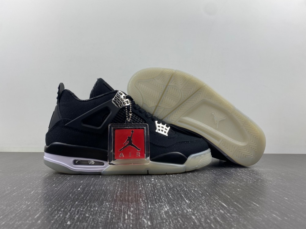 Eminem Carhartt Air Jordan 4 Retro Black Chrome Aj4 582314 7 - www.kickbulk.cc