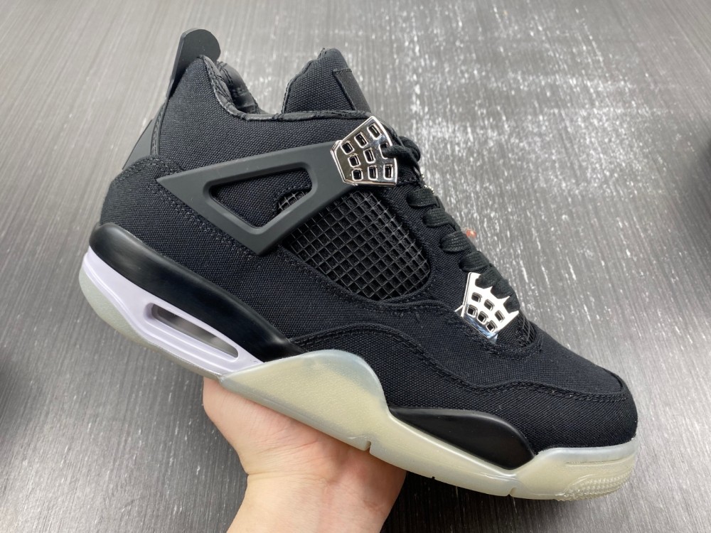 Eminem Carhartt Air Jordan 4 Retro Black Chrome Aj4 582314 8 - www.kickbulk.cc