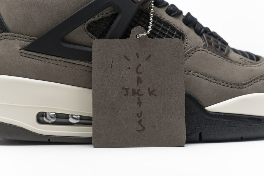 Travis Scott Air Jordan 4 Retro Brown Nike Aj4 882335 18 - www.kickbulk.cc