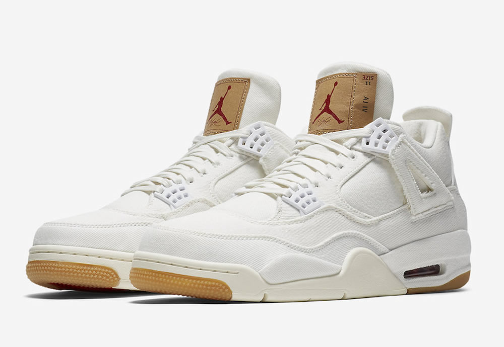 Levis Air Jordan 4 Retro White Denim Ao2571 100 3 - www.kickbulk.cc