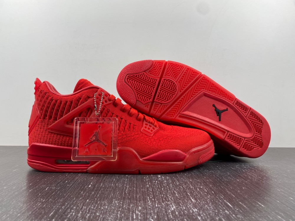 Air Jordan 4 Flyknit University Red Aq3559 600 8 - www.kickbulk.cc