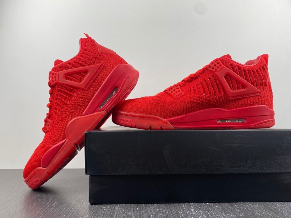 Air Jordan 4 Flyknit University Red Aq3559 600 9 - www.kickbulk.cc