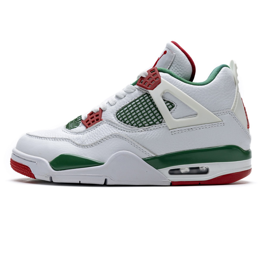 Nike Air Jordan 4 Retro White Green Red Aq3816 063 1 - www.kickbulk.cc