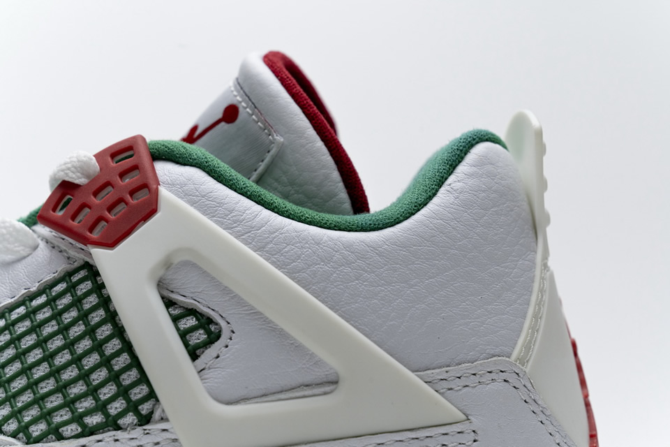 Nike Air Jordan 4 Retro White Green Red Aq3816 063 16 - www.kickbulk.cc