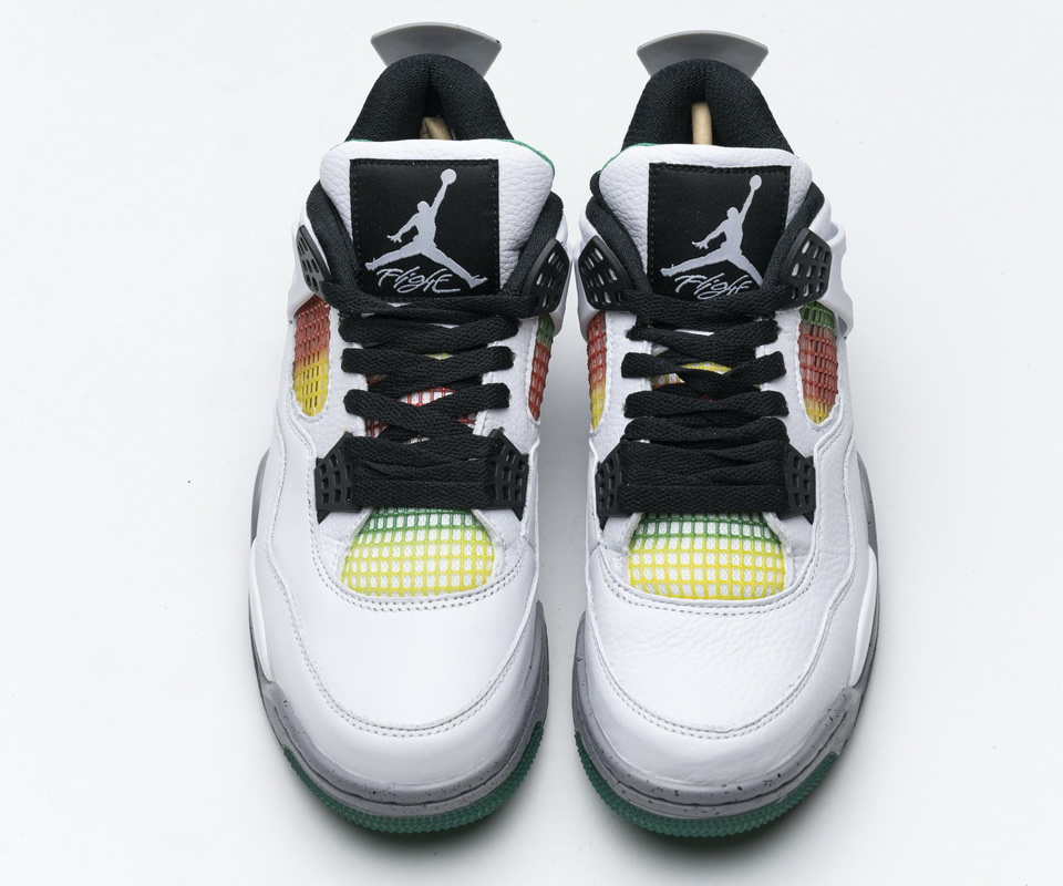 Nike Air Jordan 4 Retro Rasta Aq9129 100 2 - www.kickbulk.cc