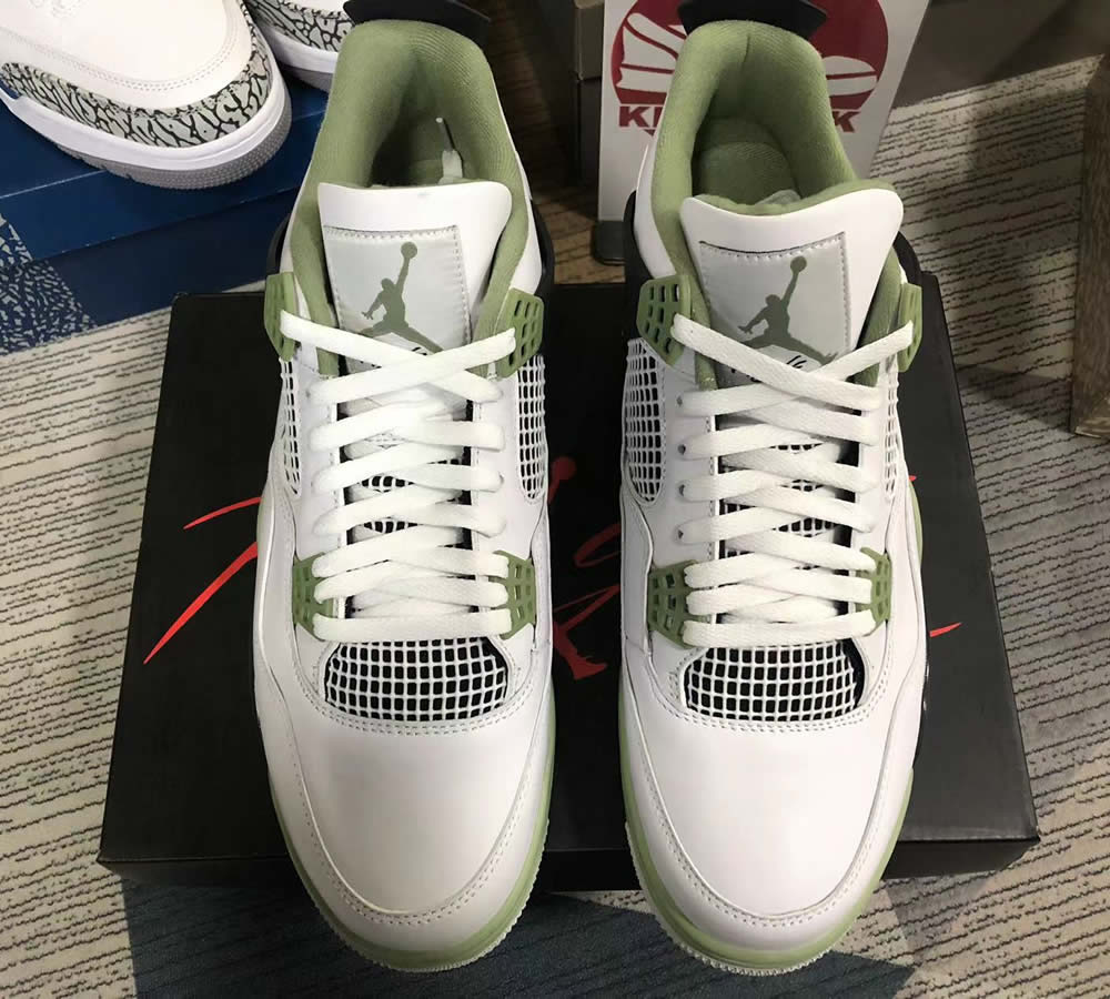 Air Jordan 4 Retro Seafoam Wmns Aq9129 103 2 - www.kickbulk.cc