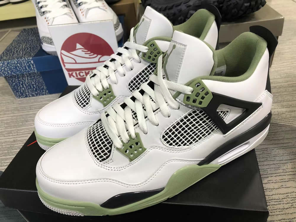 Air Jordan 4 Retro Seafoam Wmns Aq9129 103 3 - www.kickbulk.cc