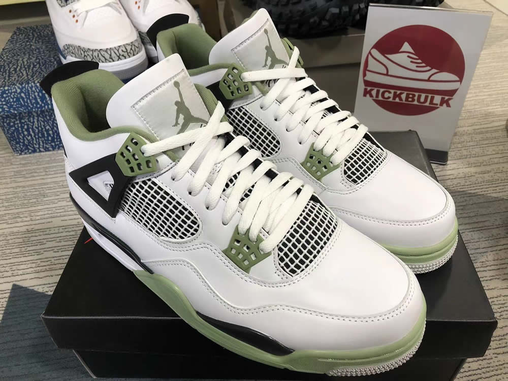 Air Jordan 4 Retro Seafoam Wmns Aq9129 103 4 - www.kickbulk.cc