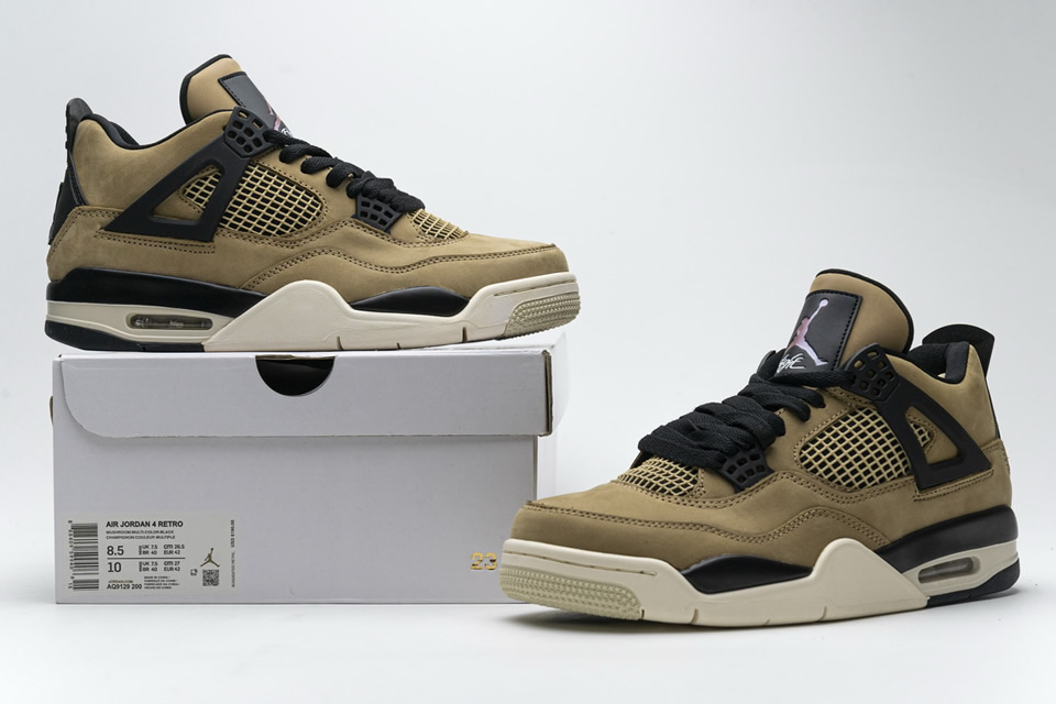 Nike Air Jordan 4 Retro Mushroom Aq9129 200 3 - www.kickbulk.cc