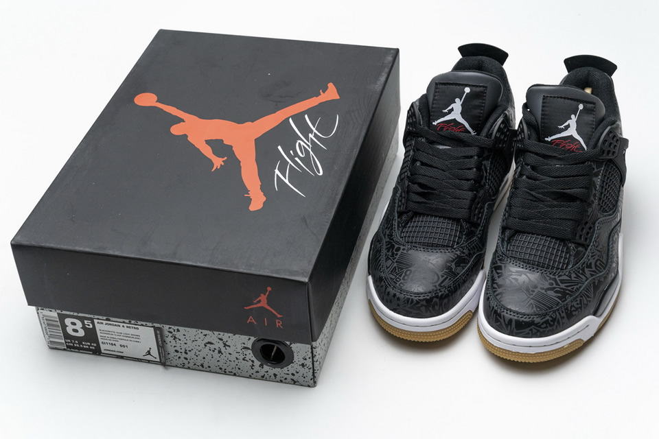Nike Air Jordan 4 Retro Black Laser Ci1184 001 7 - www.kickbulk.cc