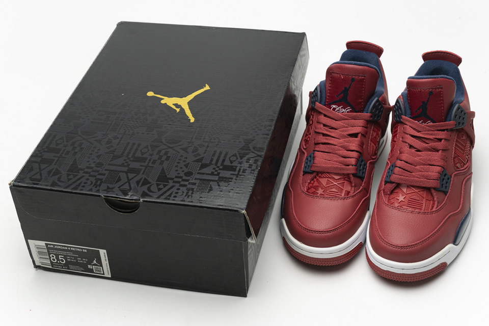 Nike Air Jordan 4 Retro Fiba Gym Red Ci1184 617 5 - www.kickbulk.cc