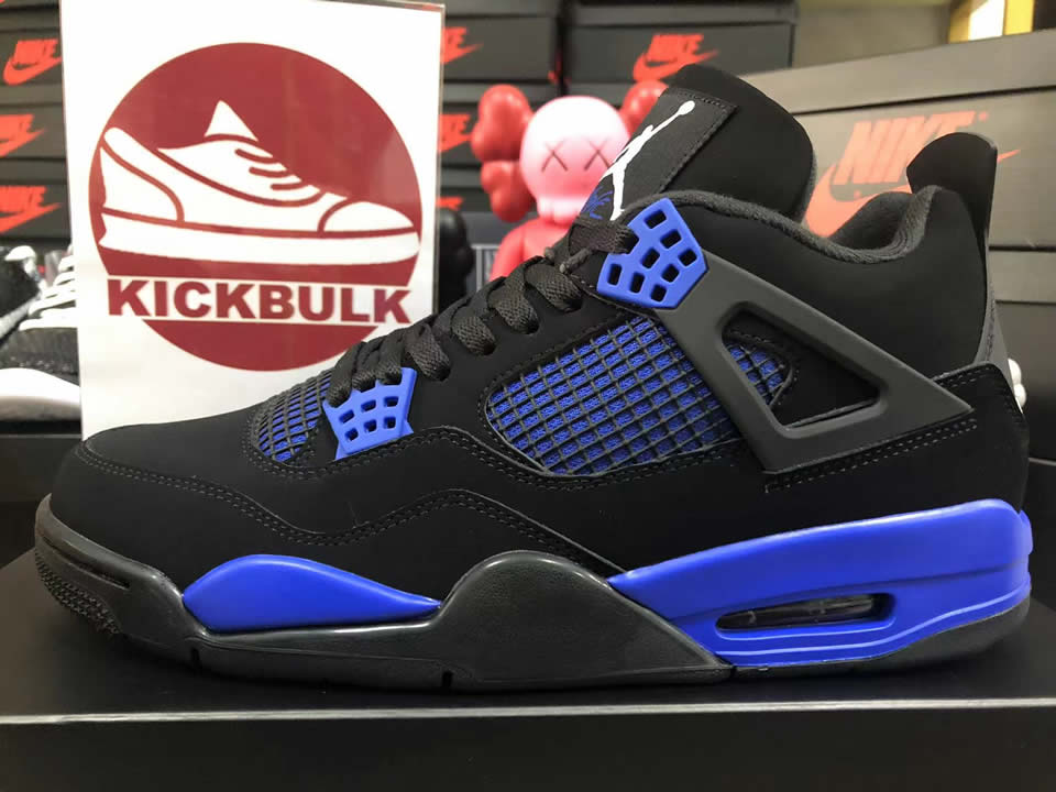 Air Jordan 4 Retro Black Game Royal Ct8527 018 7 - www.kickbulk.cc