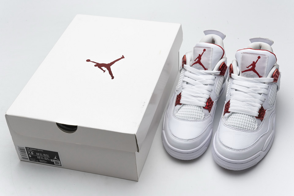 Nike Air Jordan 4 Retro Metallic Red Ct8527 112 6 - www.kickbulk.cc