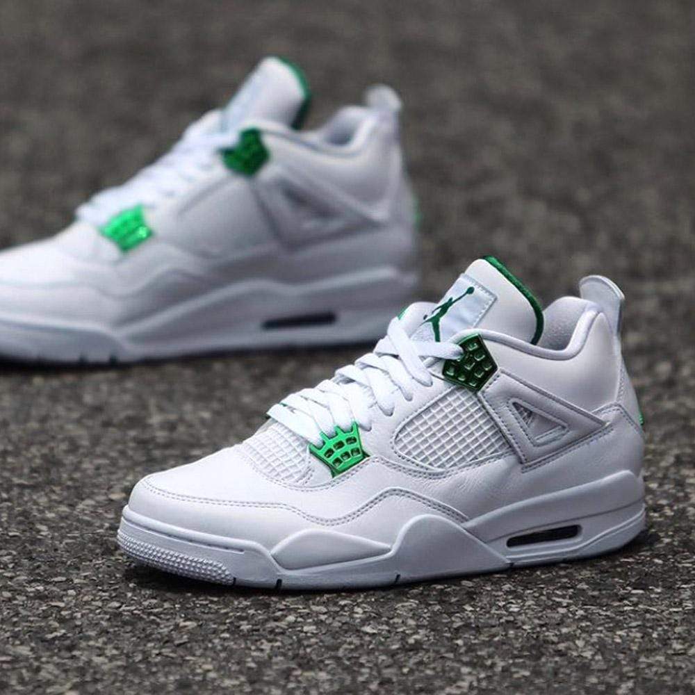 Nike Air Jordan 4 Retro Green Metallic Ct8527 113 7 - www.kickbulk.cc