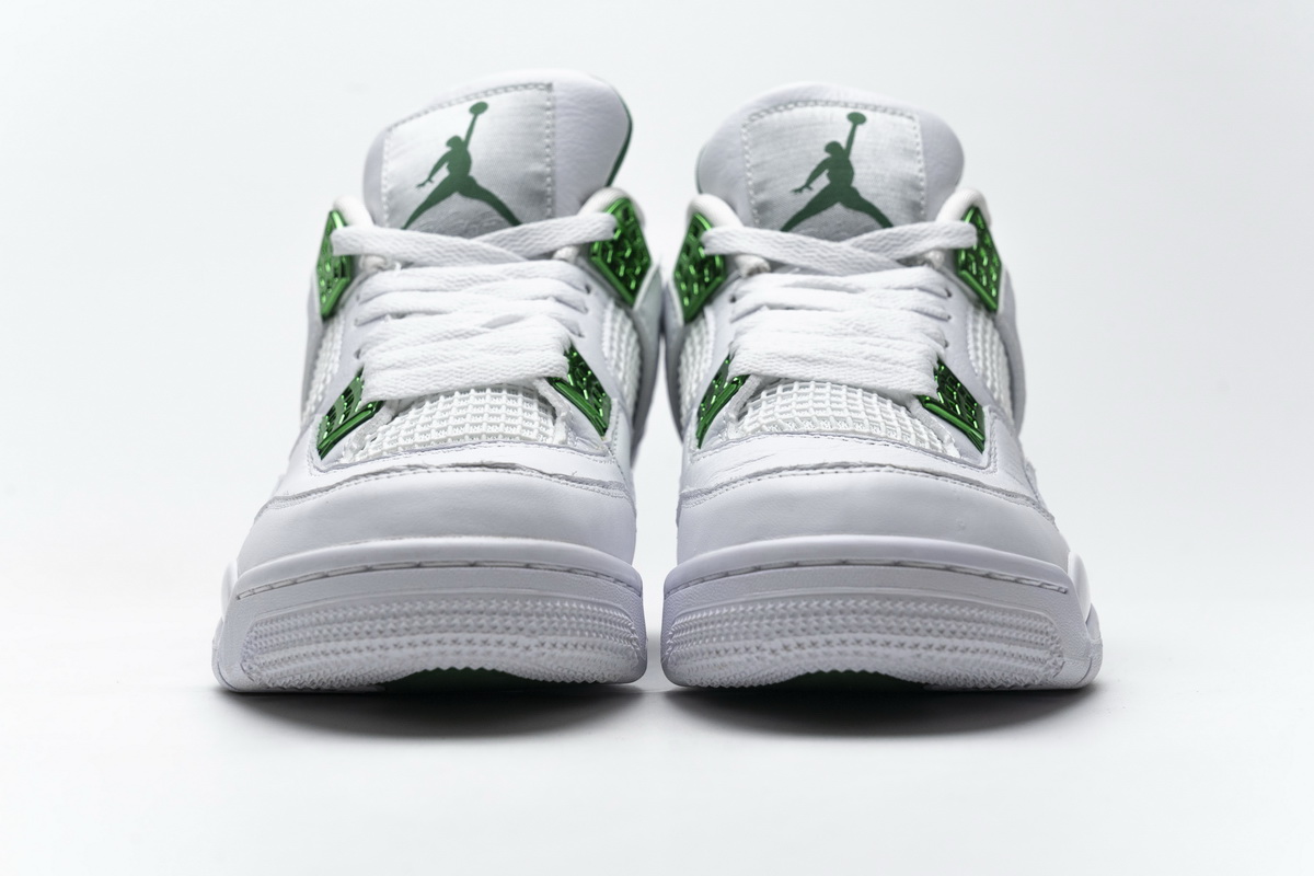 Nike Air Jordan 4 Retro Green Metallic Ct8527 113 9 - www.kickbulk.cc