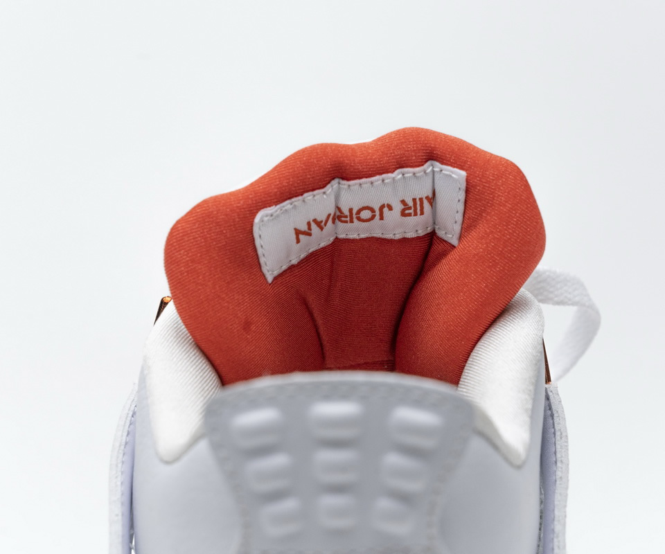 Nike Air Jordan 4 Retro Metallic Orange Ct8527 118 10 - www.kickbulk.cc