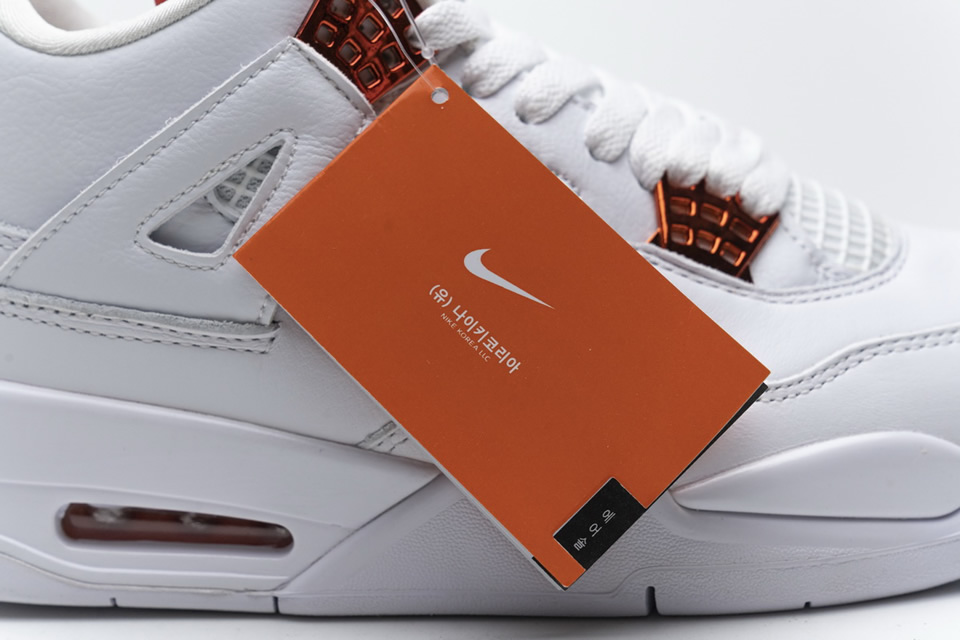 Nike Air Jordan 4 Retro Metallic Orange Ct8527 118 20 - www.kickbulk.cc