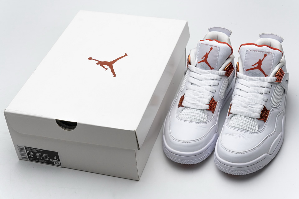 Nike Air Jordan 4 Retro Metallic Orange Ct8527 118 3 - www.kickbulk.cc