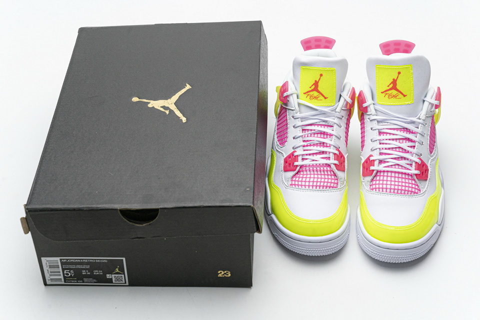 Nike Air Jordan 4 Retro Se Lemon Venom Cv7808 100 3 - www.kickbulk.cc