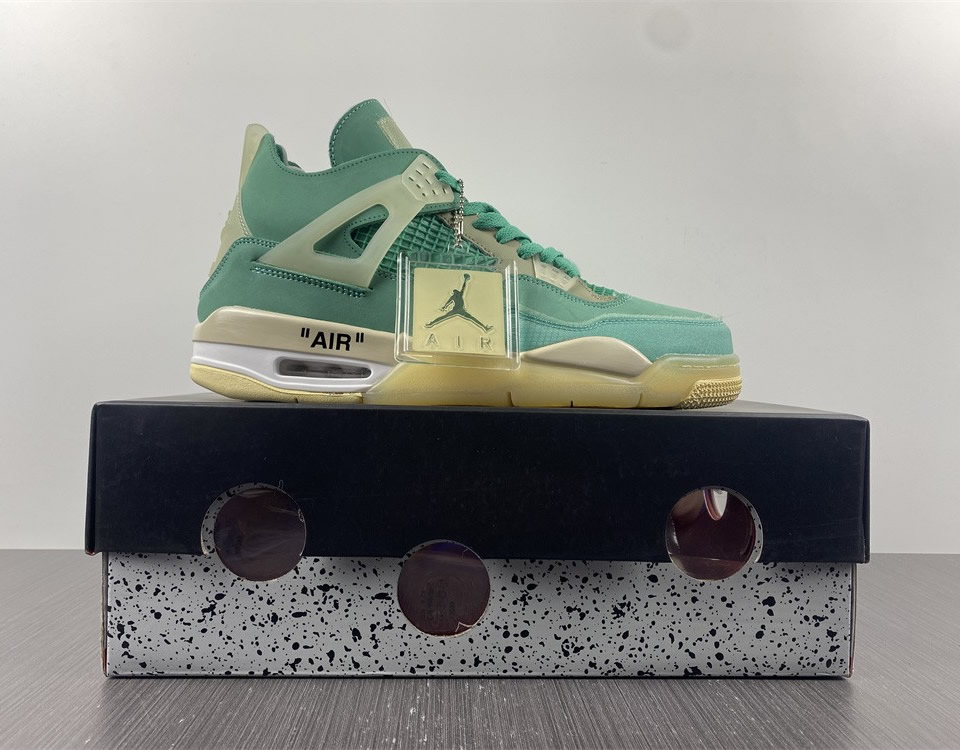 Off White Air Jordan 4 Sail Neptune Tiffany Green Cv9388 102 10 - www.kickbulk.cc