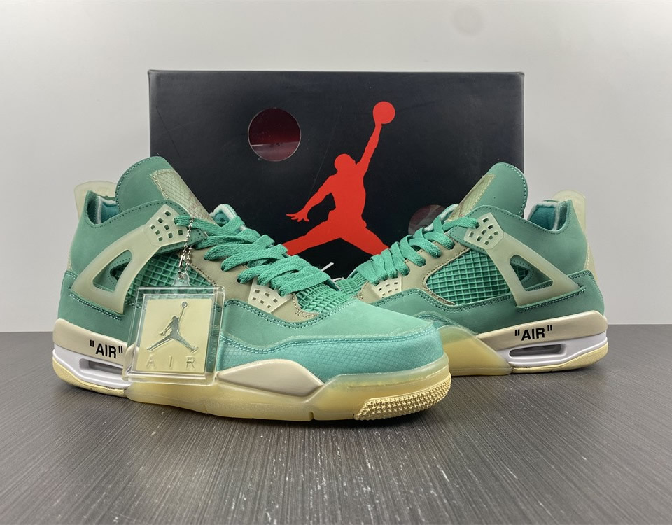 Off White Air Jordan 4 Sail Neptune Tiffany Green Cv9388 102 5 - www.kickbulk.cc