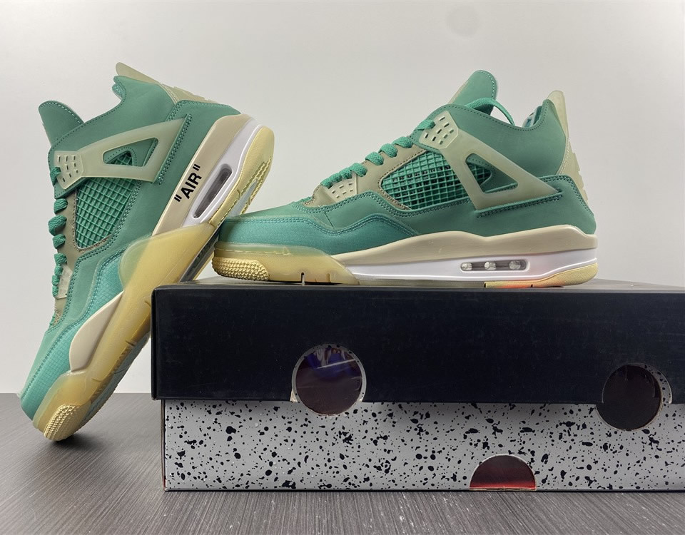 Off White Air Jordan 4 Sail Neptune Tiffany Green Cv9388 102 6 - www.kickbulk.cc