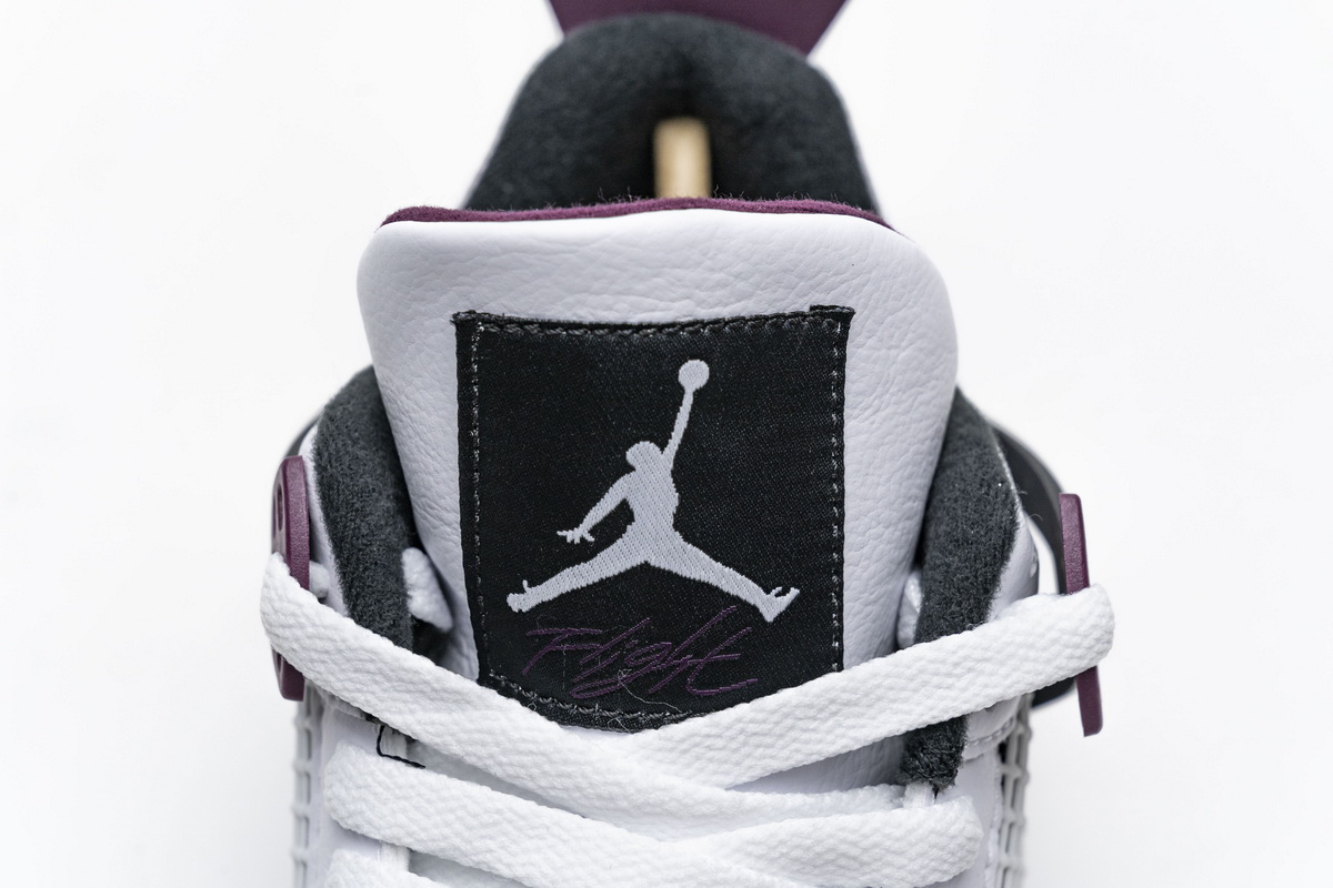 Paris Saint Germain X Air Jordan 4 Retro Bordeaux Cz5624 100 25 - www.kickbulk.cc